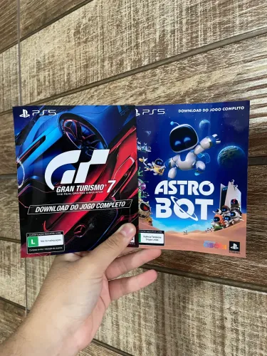 JOGOS PS5 ASTROBOT E GRAN TURISMO