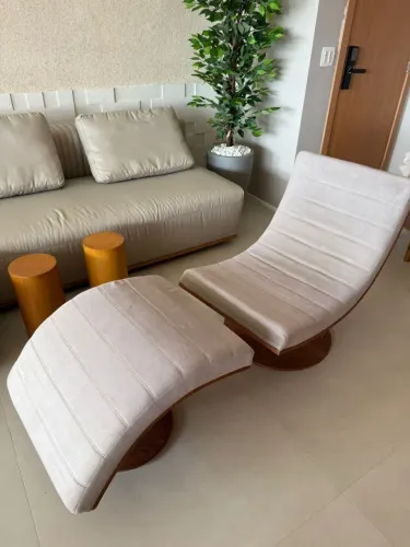 Poltrona Chaise para Sala de Estar