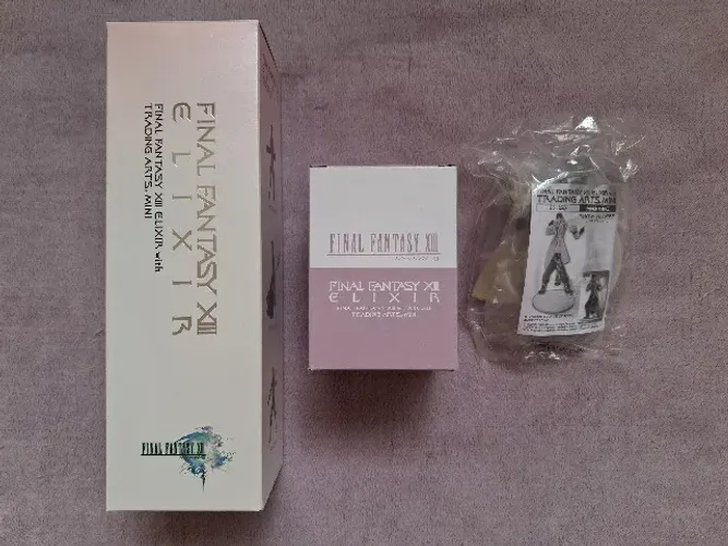Figura Trading Arts Mini Final Fantasy XIII Elixir, Snow Villiers, original, lacrada