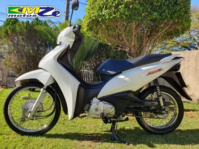 HONDA BIZ 110 I 2023 BRANCA COM 16.900 KM