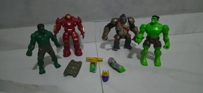Super heróis de Brinquedo