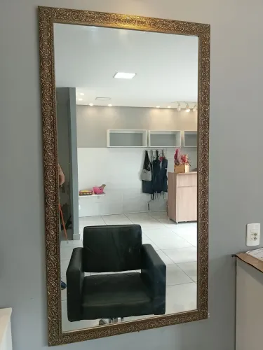 Espelhos com moldura 140x80