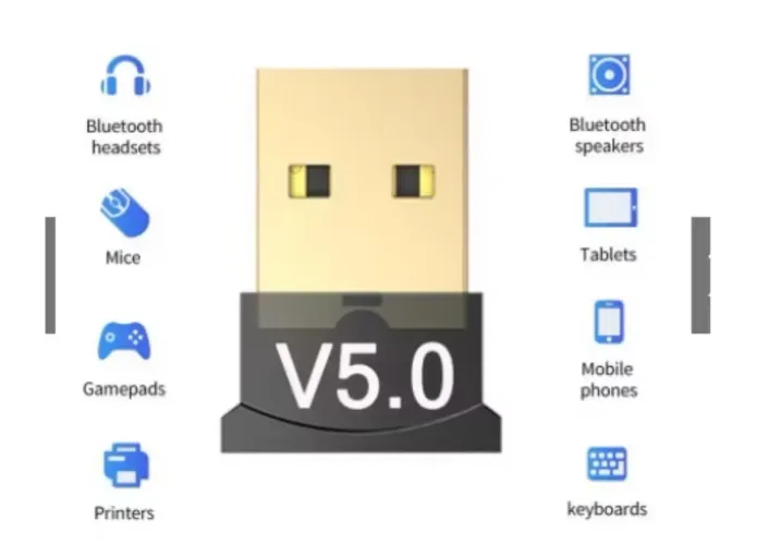 Adaptador Bluetooth Dongle Conector Pc Notebook Windows CSR 5.0