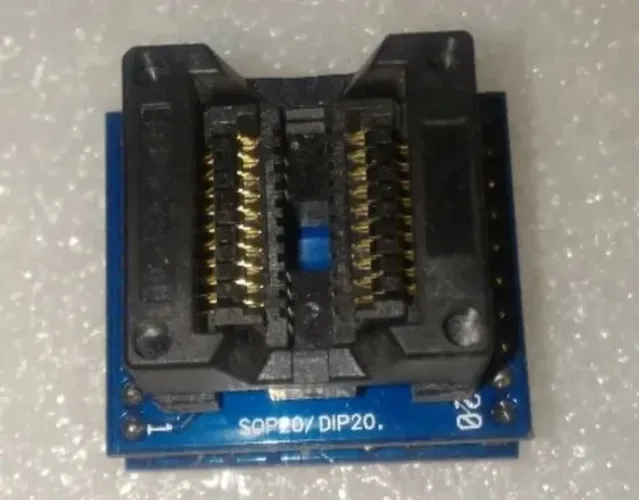 Adaptador Sop20 Para Dip20 200-208mil Arduino Automação Robotica COD-AM383