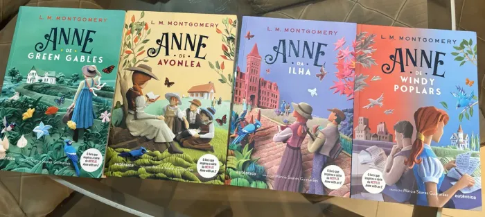 Coleção Anne de Green Gables (4 primeiros livros)
