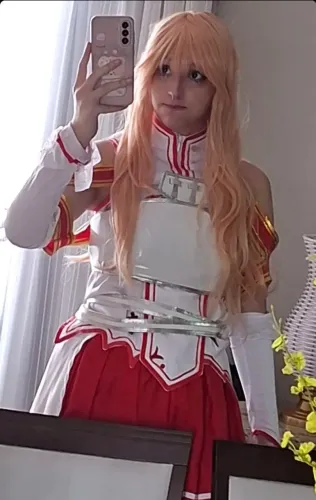 Cosplay Asuna Yuuki Sword art online