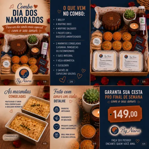 Cesta dia dos namorados 