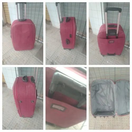 Mala para viagem da média.