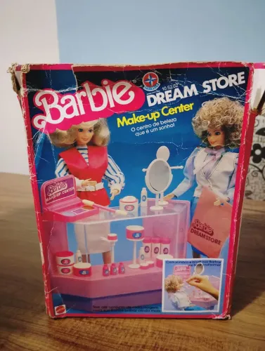 Barbie dream store anos 80 da Estrela, Make-Up Center 