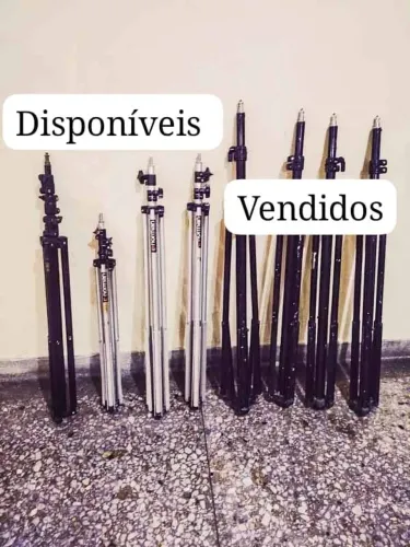TRIPÉS (ILUMINAÇÃO) PROFISSIONAIS IMPORTADOS !!! 