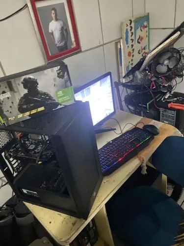 Pc Gamer Completo Roda Free Fire , Gta , Minecraft , LoL , Vender Logo