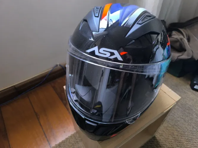 Capacete asx tamanho 62