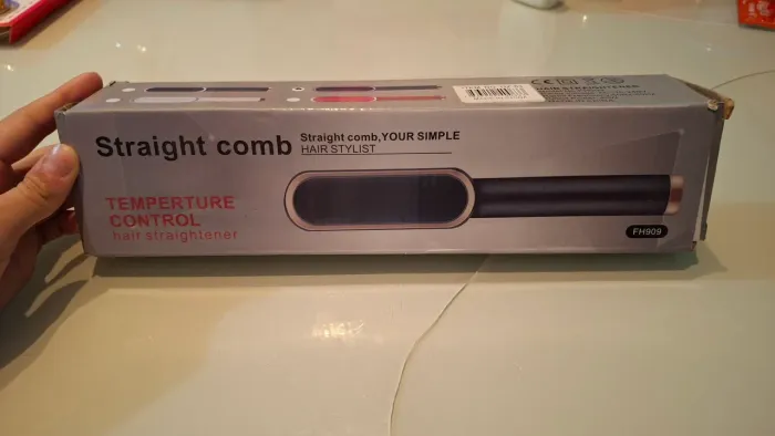 Escova alisadora straight Comb FH909