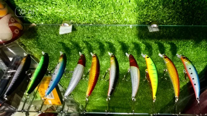 Isca Artificial meia água 9cm 