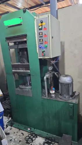 Prensa Hidráulica Para Vulcanizar Borracha Platô 330mm
