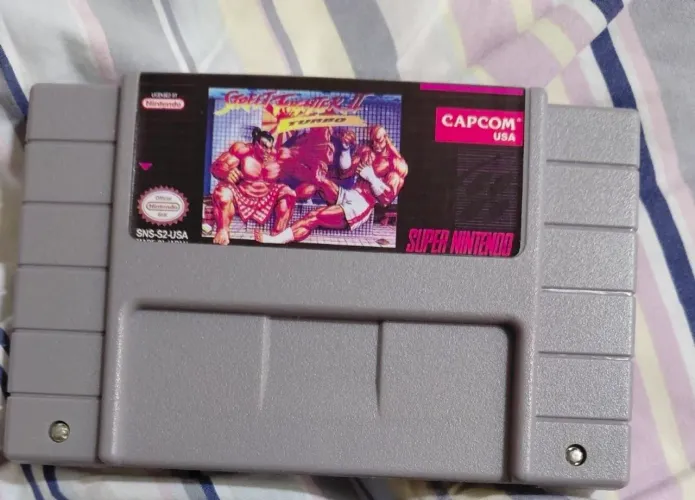 Street Fighter II Turbo Snes cartucho