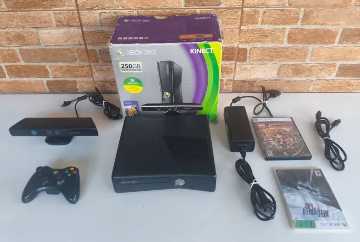 Xbox 360 Slim 250 GB desbloquead0 RGH