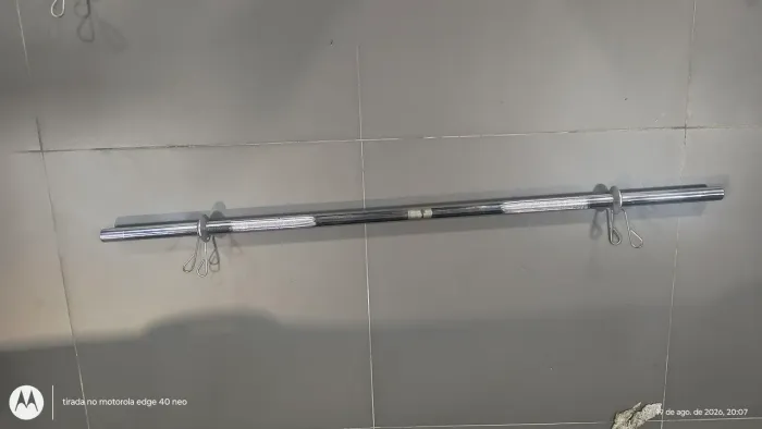 Barra reta maciça 1.20m