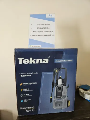 Lavadadora de Alta pressão Profissional Tekna Smart Wash TK4 Pro 220V - Nova Caixa lacrada