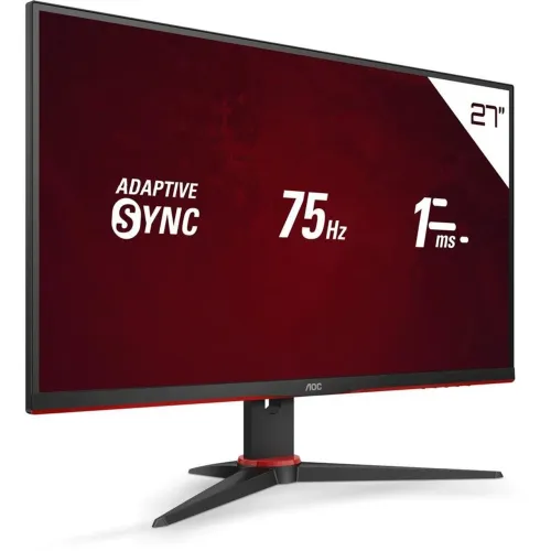 2 Monitores Gamaer AOC SNIPER 27" e Suporte articulado Zinnia Nimbo 200