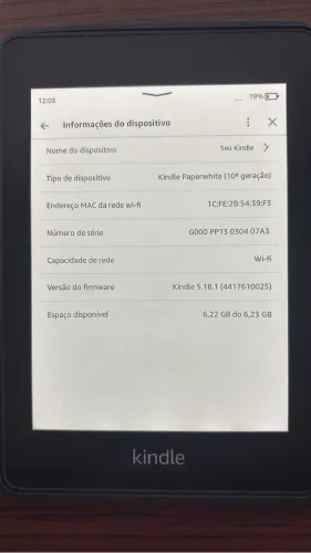 Kindle 10ª geração