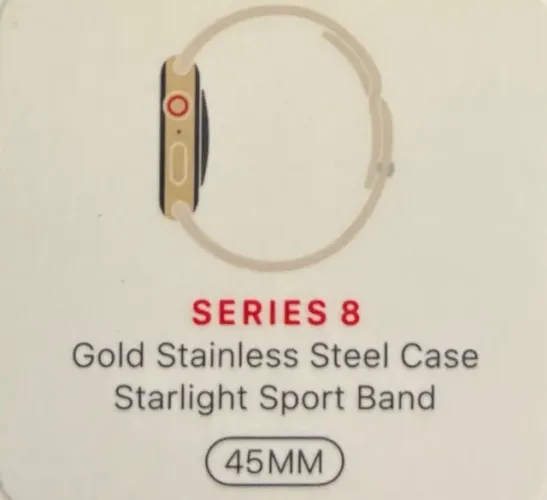Apple Watch S8 45 SS ST SP CEL