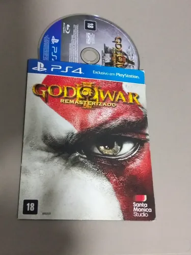 God of War III remastered midia fisica