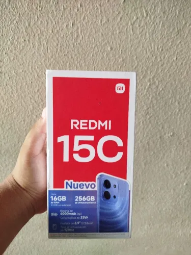 Vendo caixa do celular xiaomi redimi 15c completa