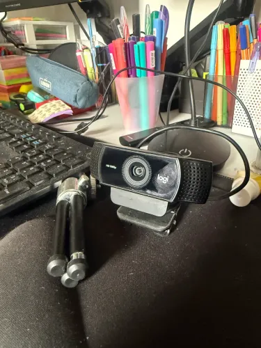 Webcam Full Hd Logitech C922 Pro Stream Com Tripé