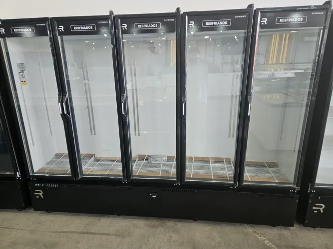 refrigerador expositor 5 portas para bebidas e frios - a pronta entrega 