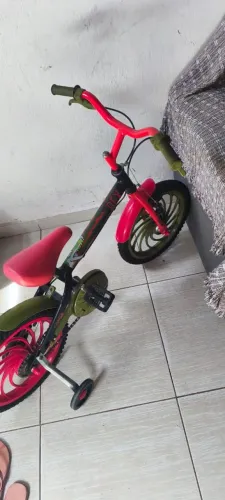 Bicicleta caloi aro 16 seminova 