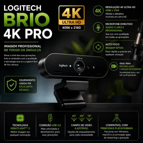 Webcam 4K Brio