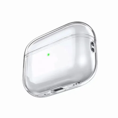 Capa Transparente TPU Acrílico para AirPods Pro 2 & 3
