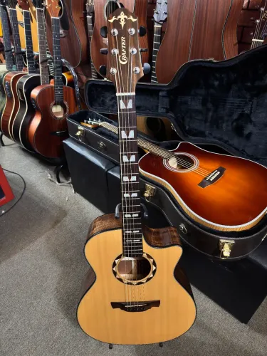 Violão Crafter ABLE G-620 elétrico regulado ANALISO TROCAS