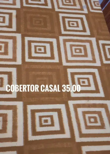 Cobertor casal usado