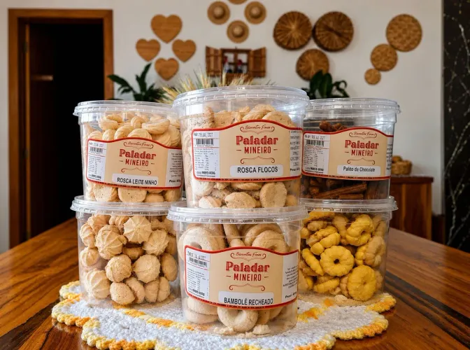 Biscoitos Amanteigados - Pote 400g