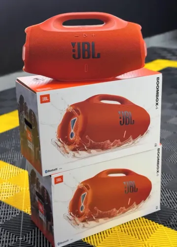 JBL BOOMBOX 4 LARANJA | LACRADA | 1 ANO DE GARANTIA