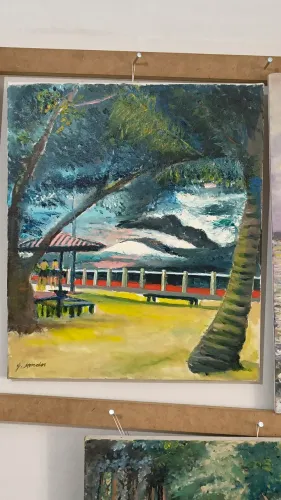 Pintura a Óleo Sobre Tela