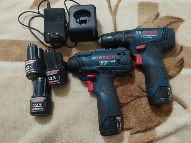 Kit Parafusadeira profissionais Bosch