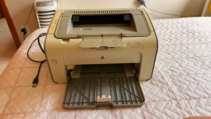 Impressora HP LaserJet P1102 110V + Toner | Funcionando Perfeitamente