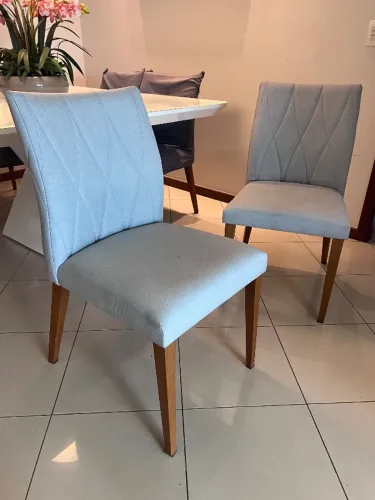 6 ( seis) cadeiras de sala de jantar