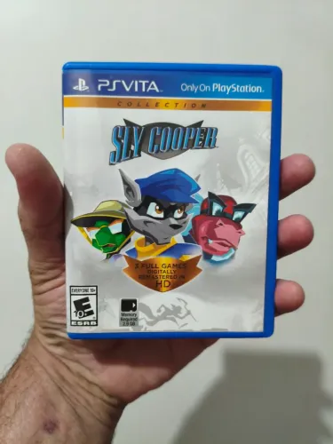 SLY COPEER COLLECTION DE PSVITA 1 E 2 - NOVO FOI ABERTO SOMENTE PARA TESTE E CONFERÊNCIA 