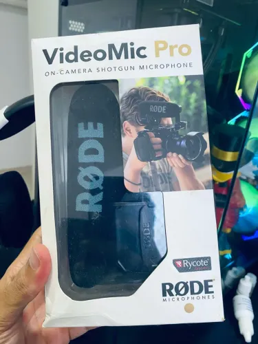 Microfone RØDE VideoMic Pro Rycote Lyre - Novo, Lacrado, Nunca Usado