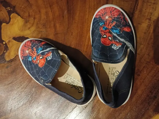 Kit tênis sonic ,alpargata spider nunca usado