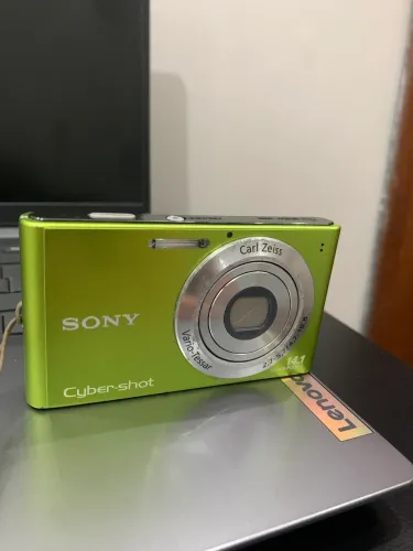 Câmera digital cybershot W320 verde