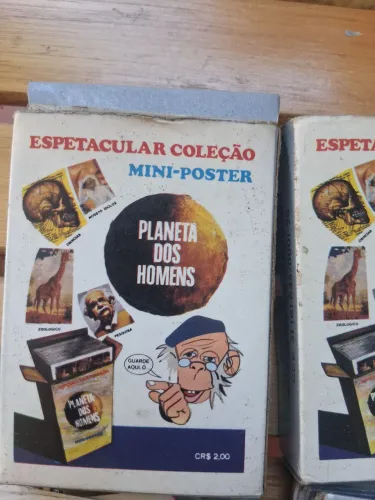 Espetacular coleção Mini -pôster,planeta dos maciços,vintage anos 80