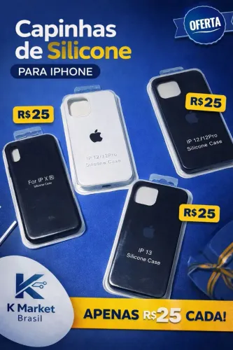 Capinhas IPhone, Case Silicone