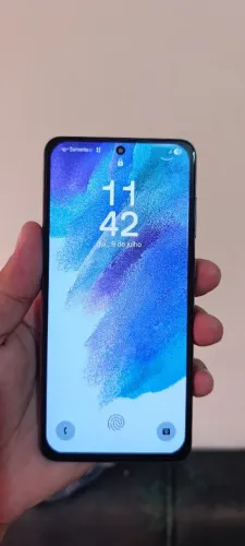 S21 FE 5G 256GB com NFC funcionando tudo perfeitamente venda aceito cartão de crédito