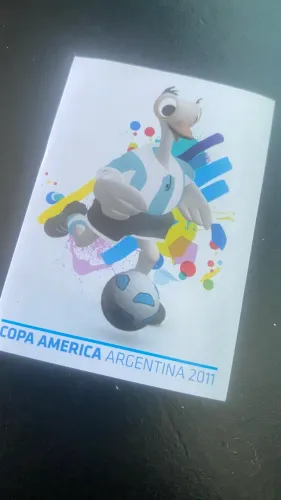 Figurinha Mascote Copa América 2011