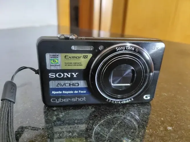 Sony Cyber-shot WX100 em estado de conservação impecável - zoom ótico 10X - LCD 2.7